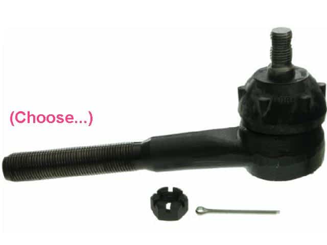 Tie Rod: Outer 68-74 GM see list (ea)